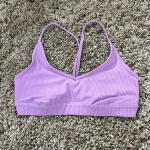 Alo Yoga blissful sports bra, purple, M